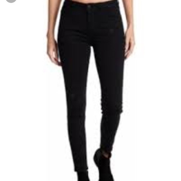 Nwt Kensie Jeans Black Embellished High 